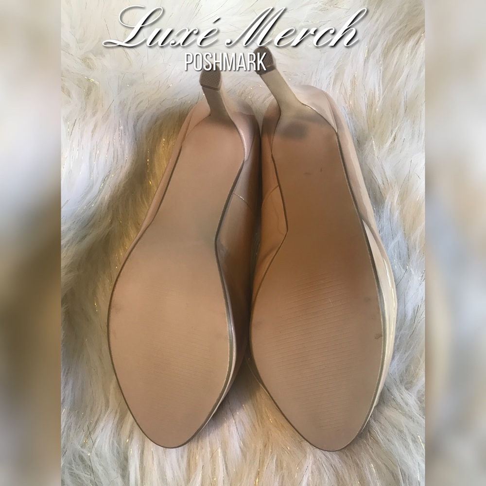 👠JustFab High Society Open Toe Platform Pumps - Picture 4 of 7